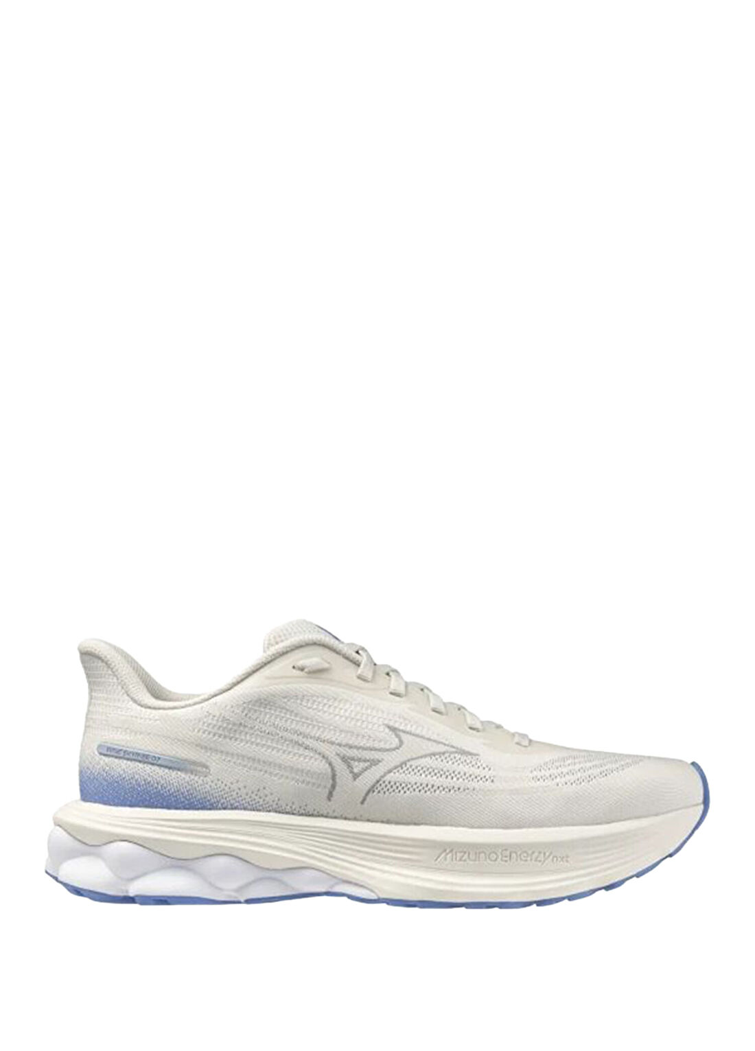 Mizuno Wave Skyrise 7 Beyaz Mavi Kadın Koşu Ayakkabısı