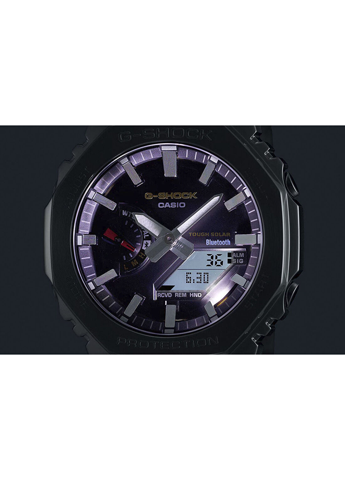 Casio G-Shock GM-B2100SD-1CDR Gri Çelik Erkek Kol Saati görsel 4