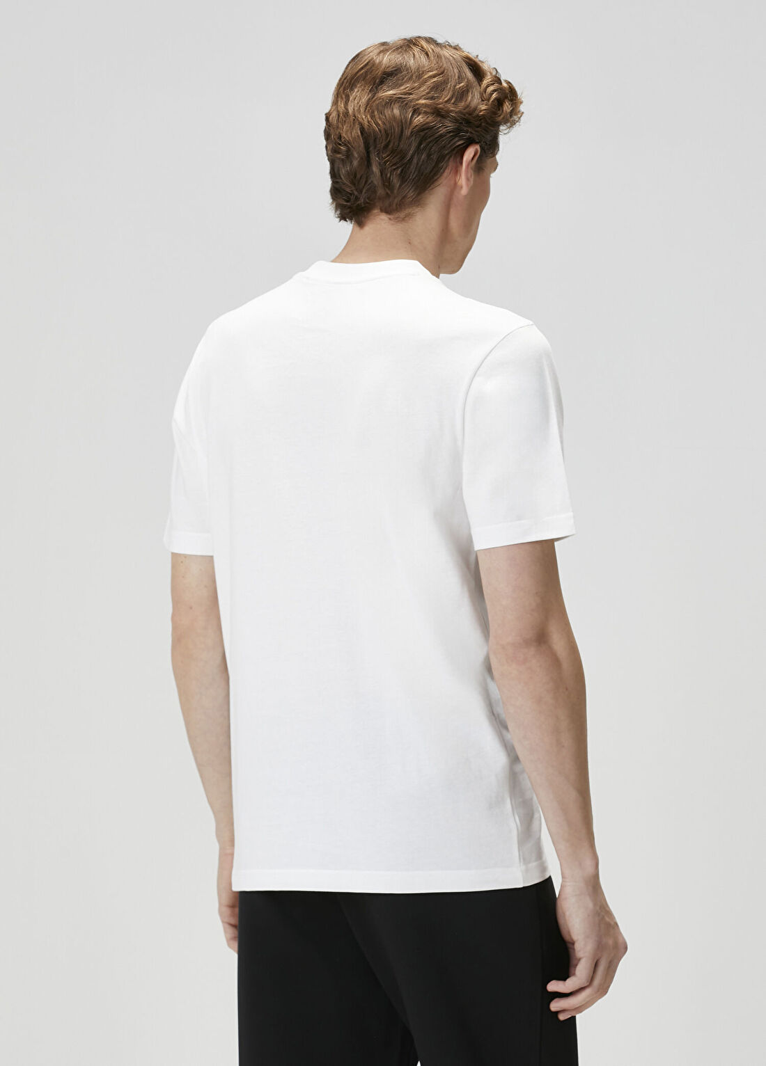 Boss Beyaz T-shirt görsel 4