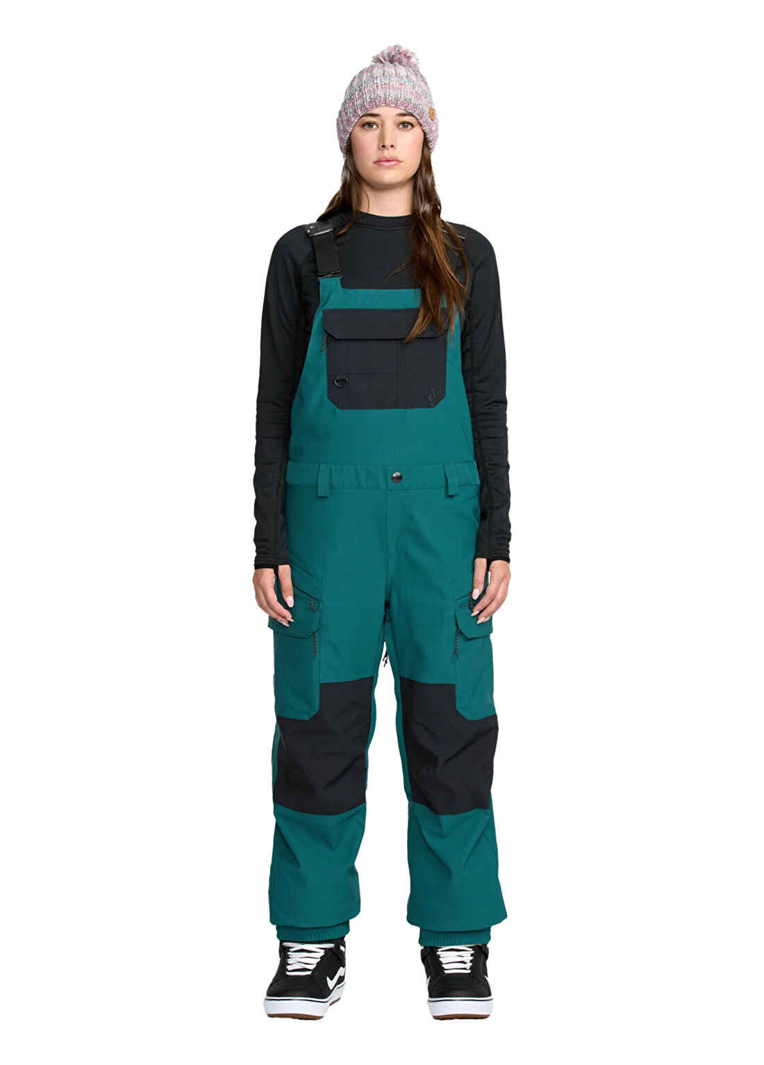 Volcom Creston 3D At Yeşil Kadın Snowboard Pantolonu