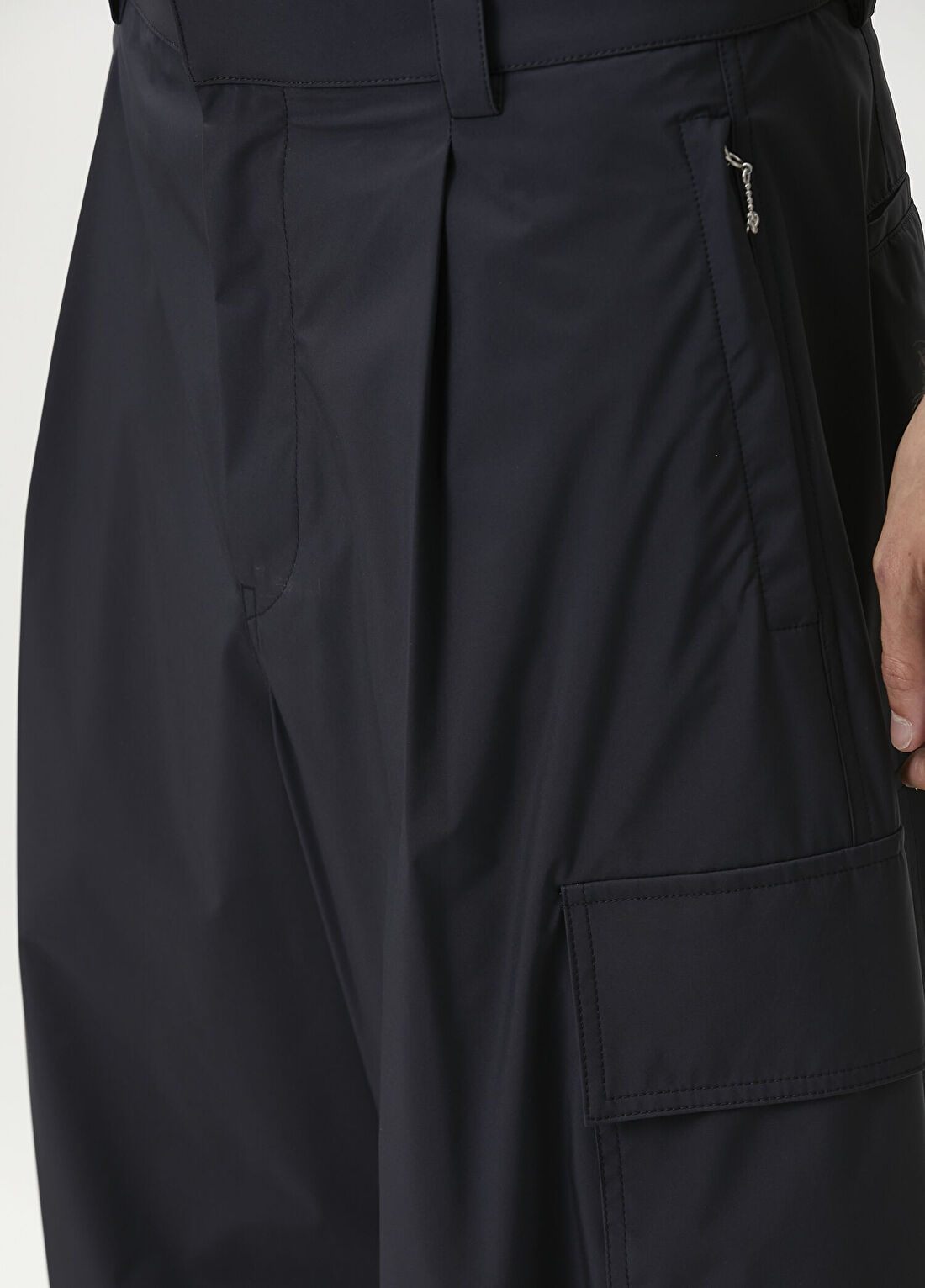 Bottega Veneta Lacivert Kargo Pantolon görsel 4