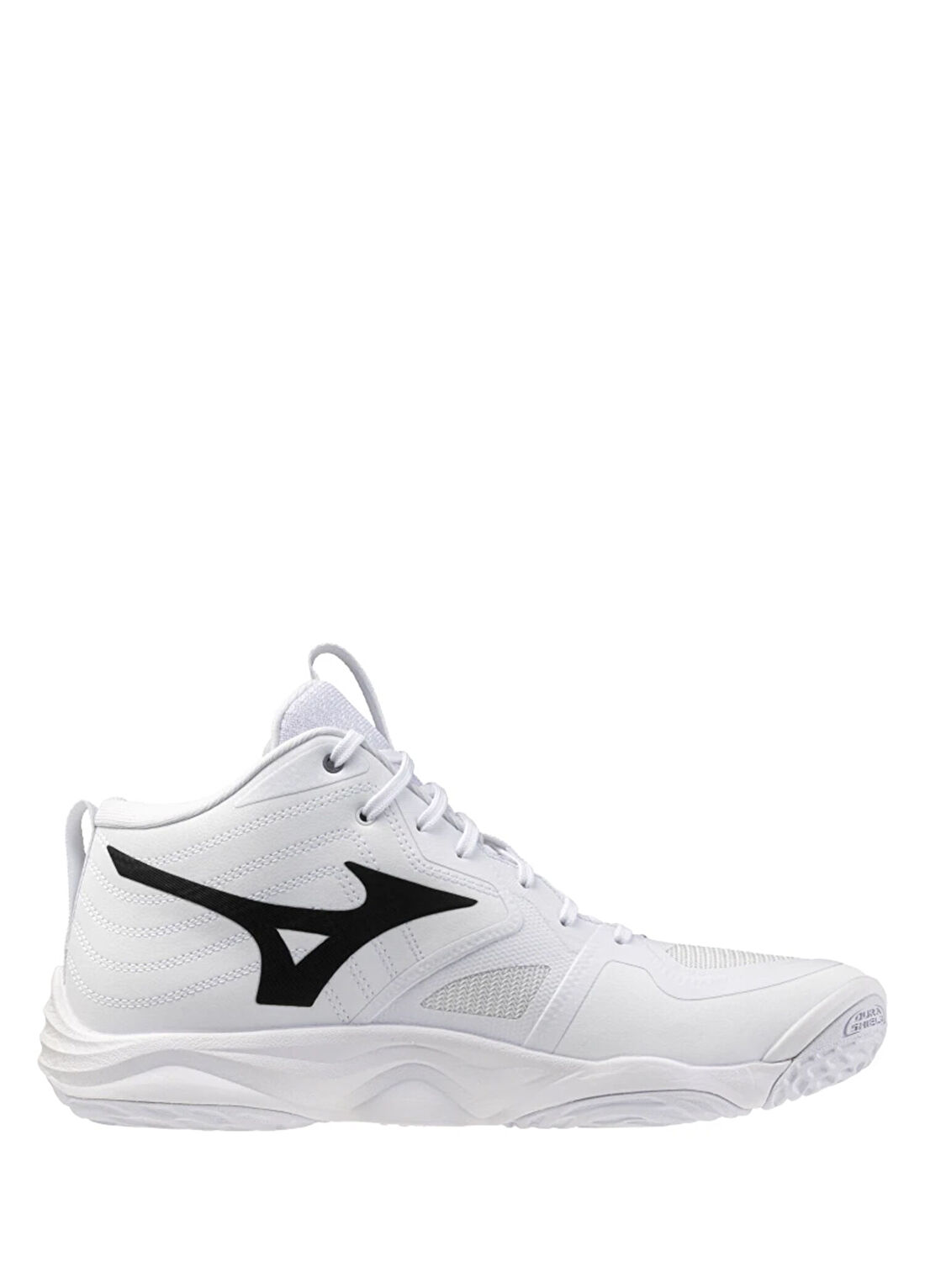Mizuno Wave Momentum Elite Mid Beyaz Gri Unisex Voleybol Ayakkabısı görsel 4