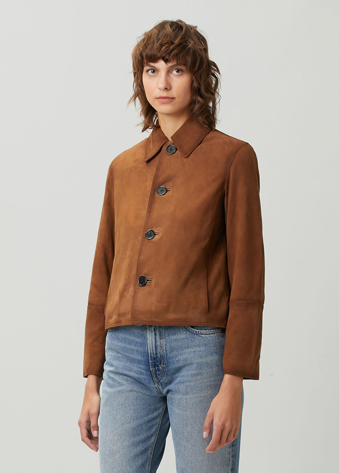 Zadig&Voltaire Lessa Taba Süet Ceket görsel 3