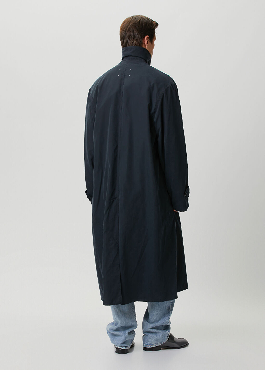 Maison Margiela Lacivert Pardösü görsel 4