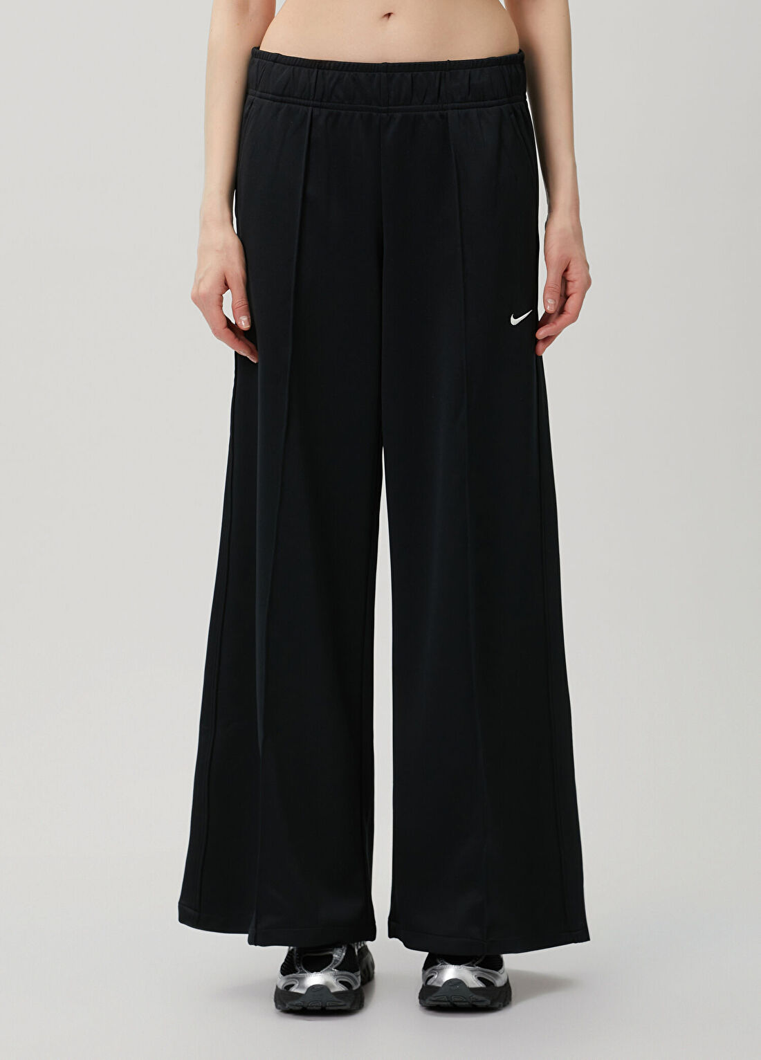 Nike Wide Leg Siyah Eşofman Altı görsel 2