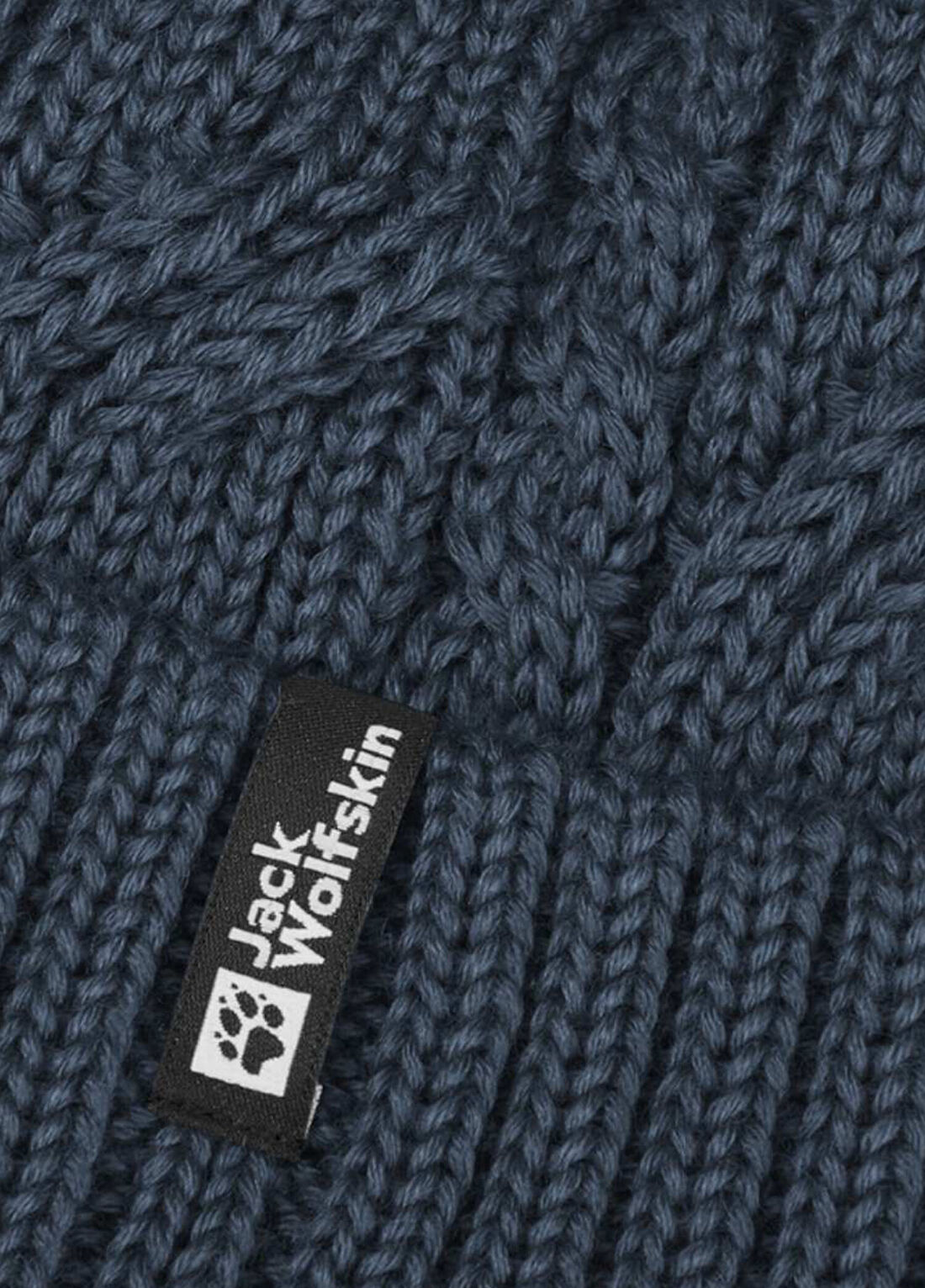 Jack Wolfskin Pompom Beanie Lacivert Unisex Bere görsel 3