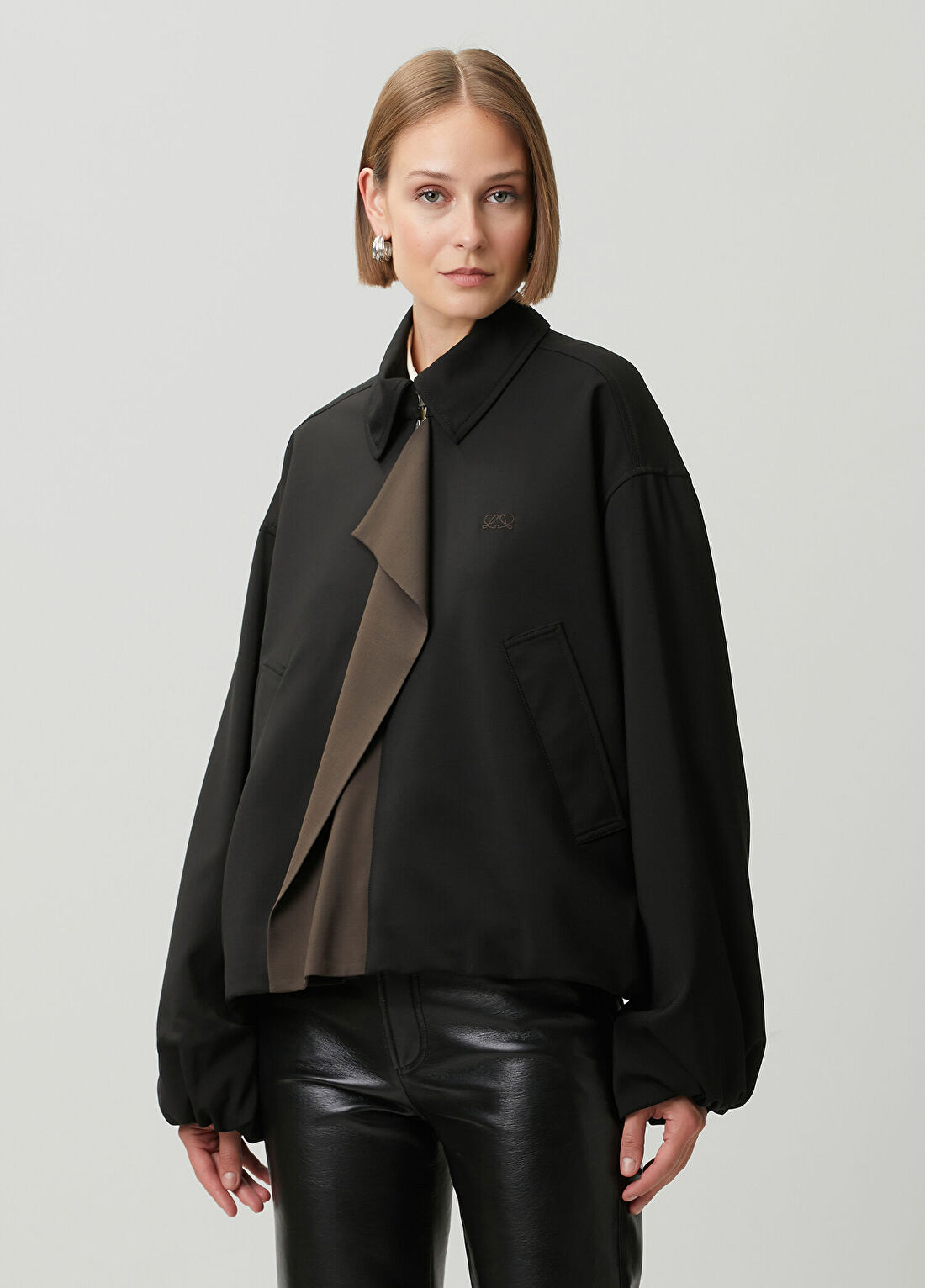 Loewe Relaxed Fit Siyah Ceket görsel 3
