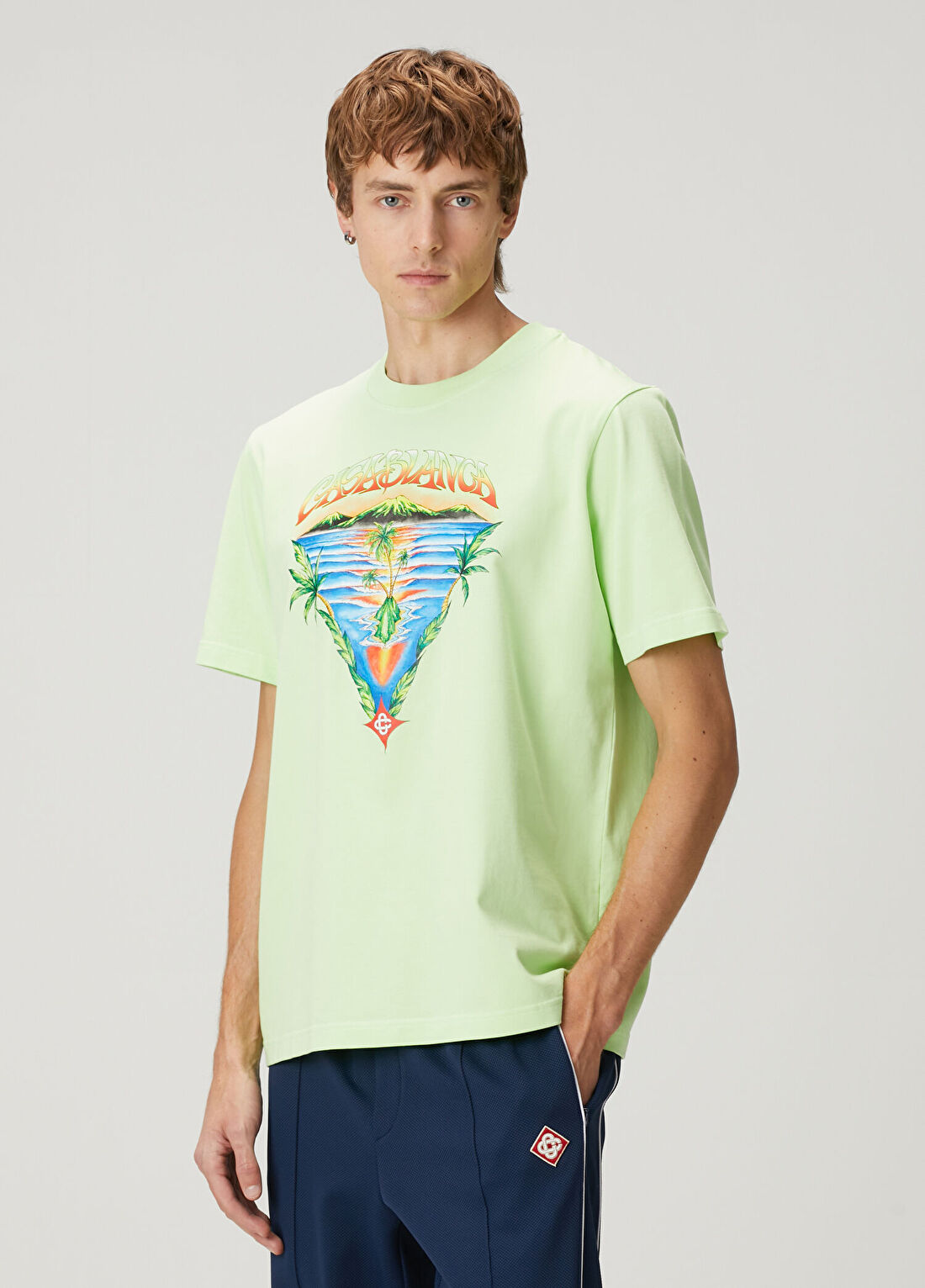 Casablanca Yeşil T-shirt
