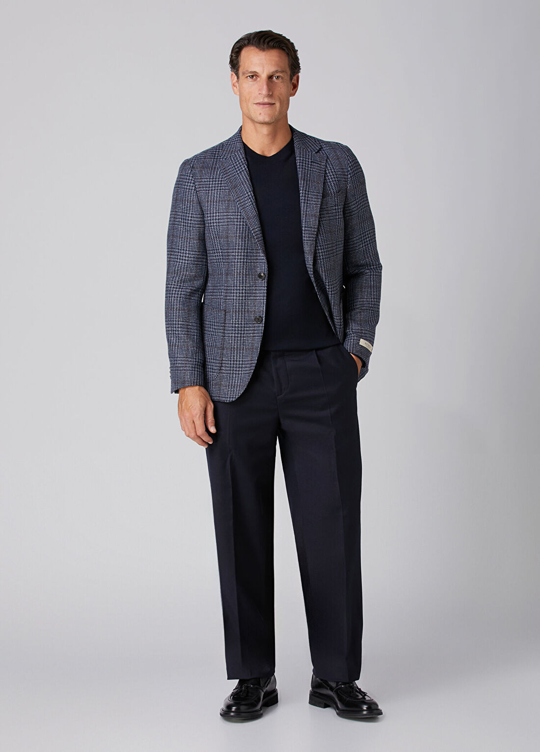 Beymen Collection Lacivert Yün Kazak görsel 3
