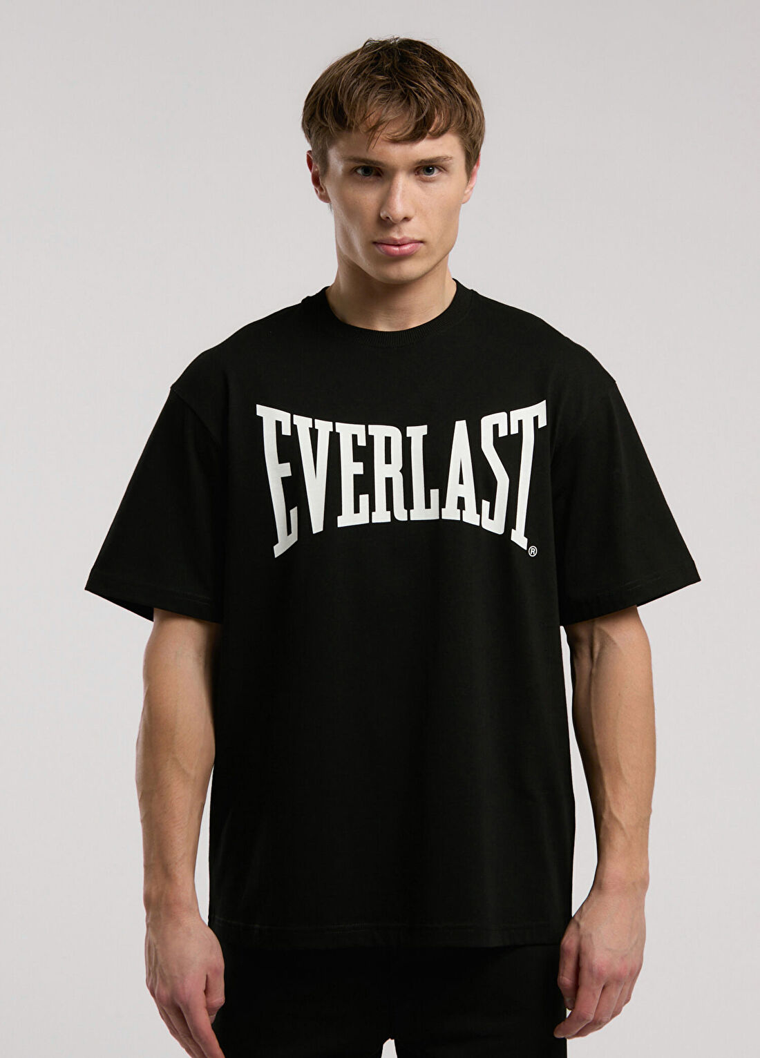 Everlast Siyah Classics Comfort Logo Kısa Kollu Erkek T-Shirt