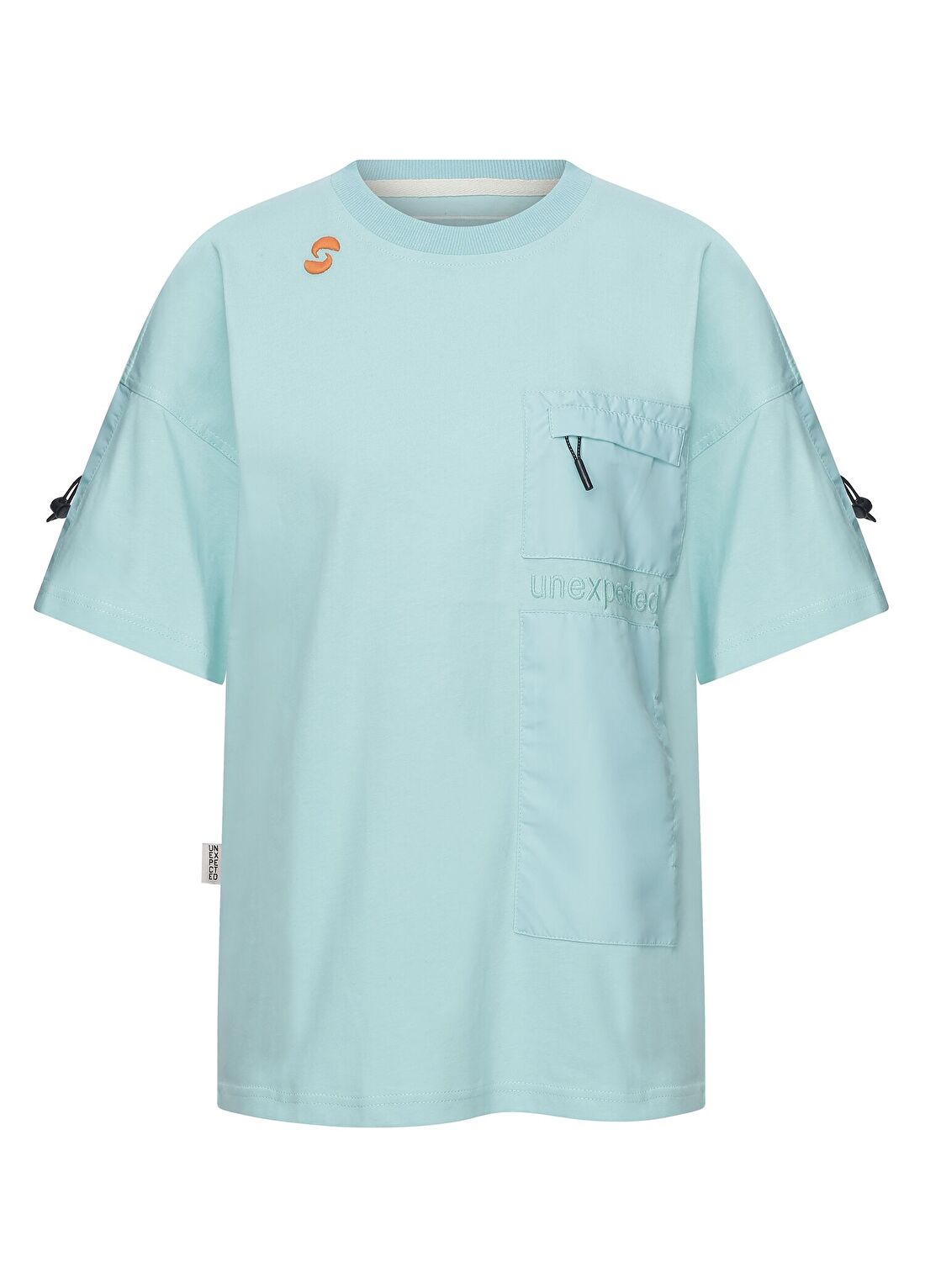 Nasaqu Zu Regular Fit Mint Cep Detaylı T-shirt
