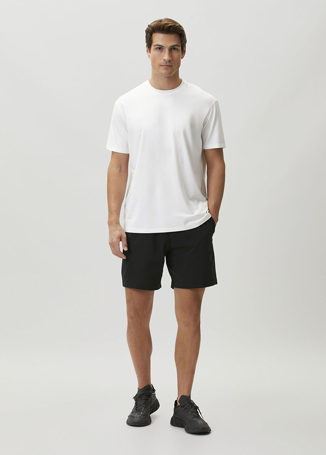 lululemon ABC WovenAir Pull-On Siyah Şort 7"