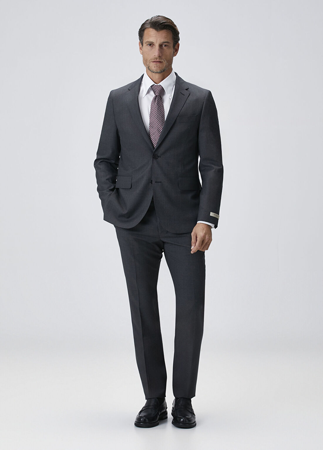 Beymen Collection Drop 7 Antrasit Yün Takım Elbise