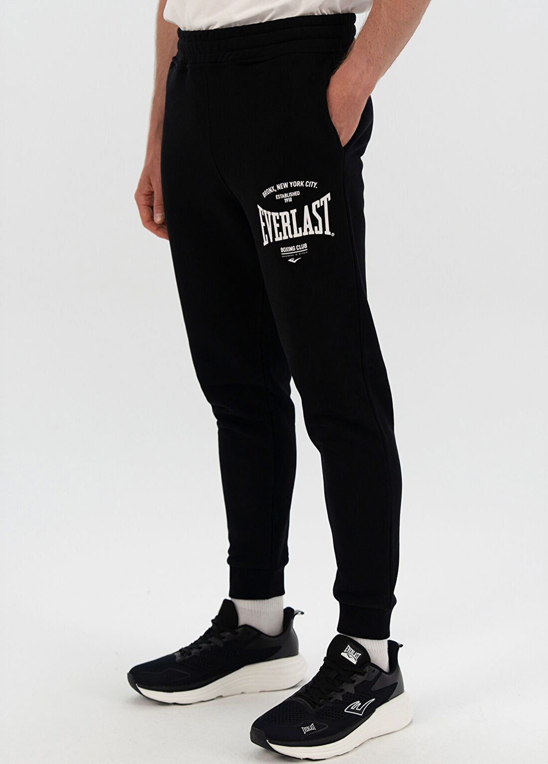Everlast Bronx NYC Siyah Regular Erkek Eşofman Altı görsel 2