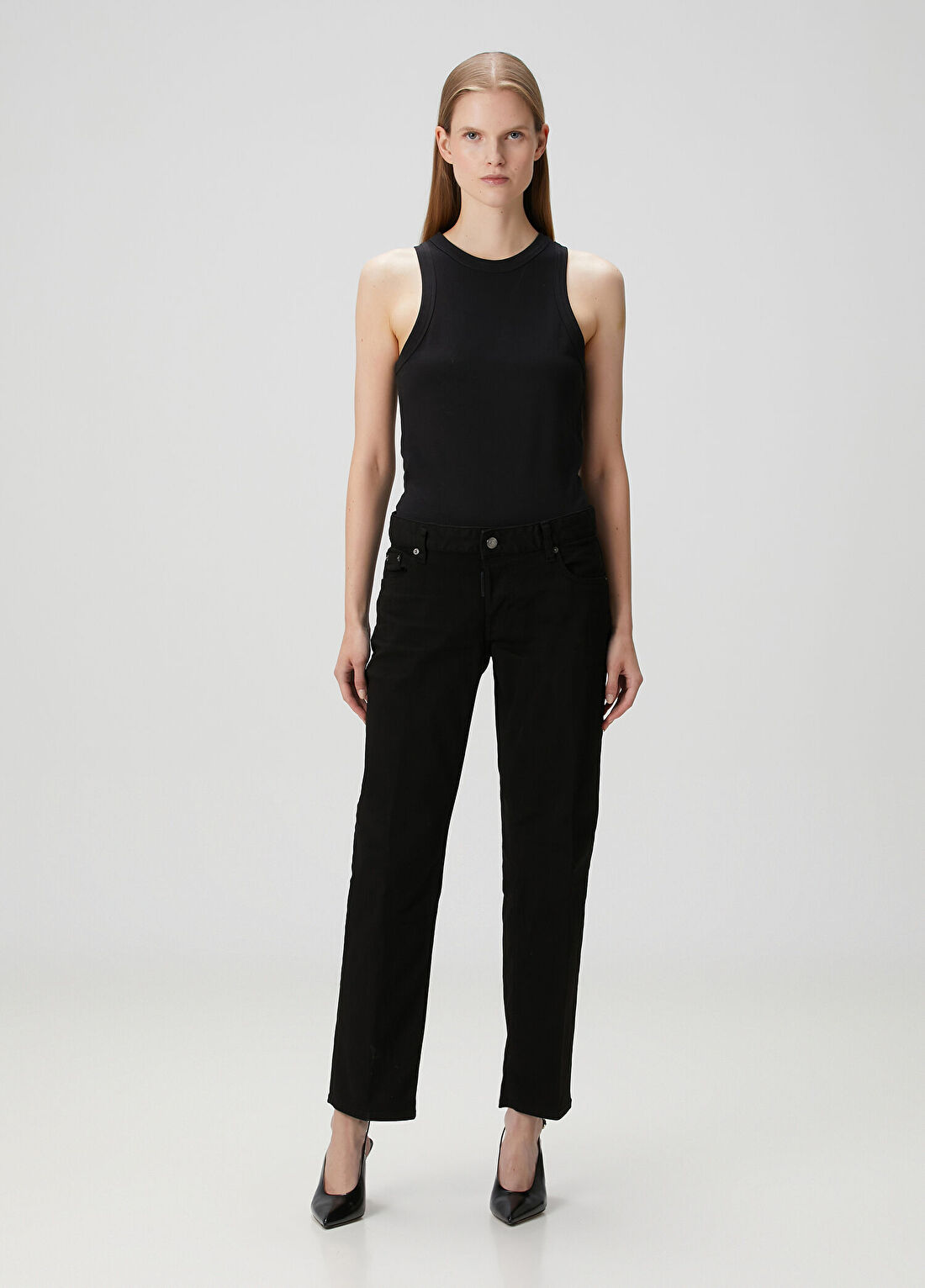 Dsquared2 Jenna Siyah Jean Pantolon
