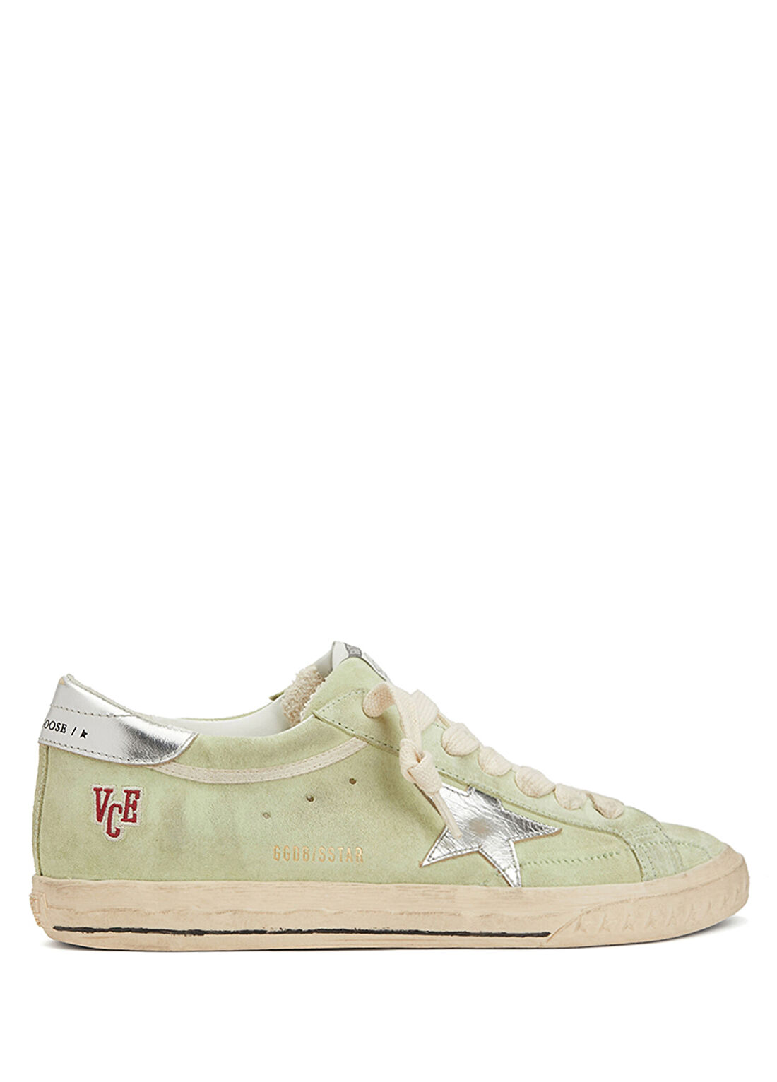 Golden Goose Super Star Yeşil Erkek Deri Sneaker