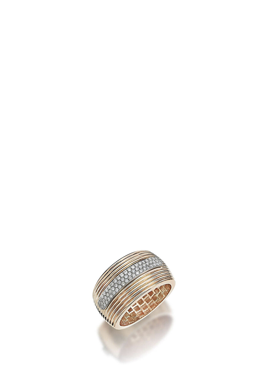 Markiz Jewelery 14 Ayar Beyaz Altın Kadın Pırlanta Yüzük