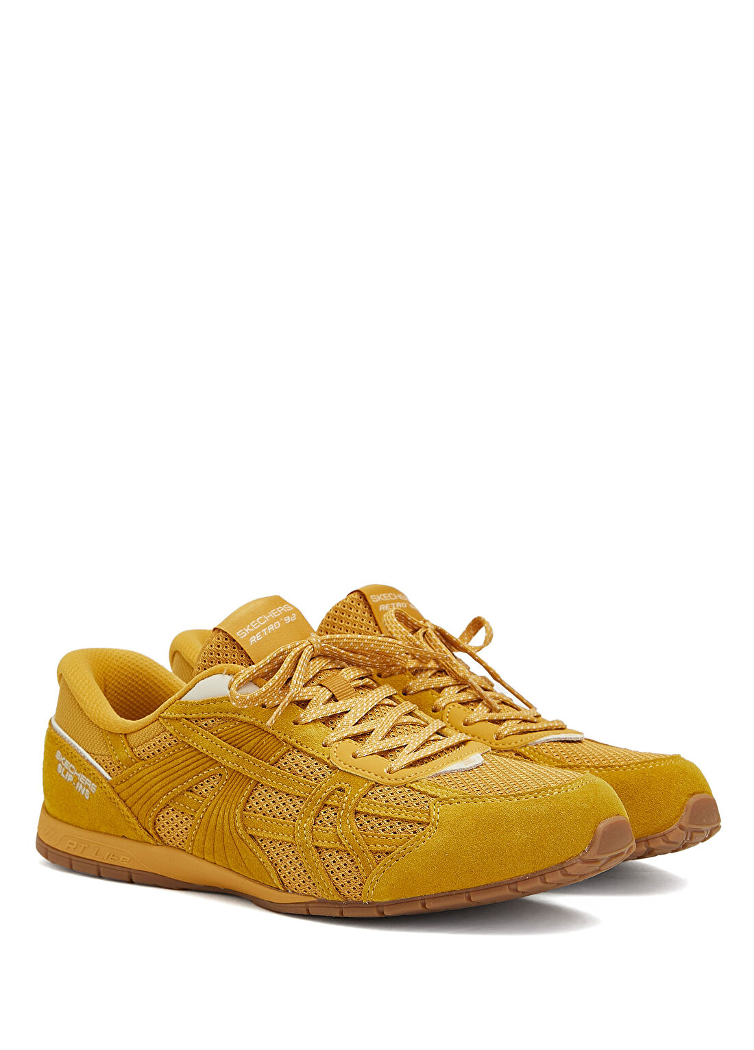 Skechers Retro Lite Hardal Kadın Süet Sneaker görsel 2