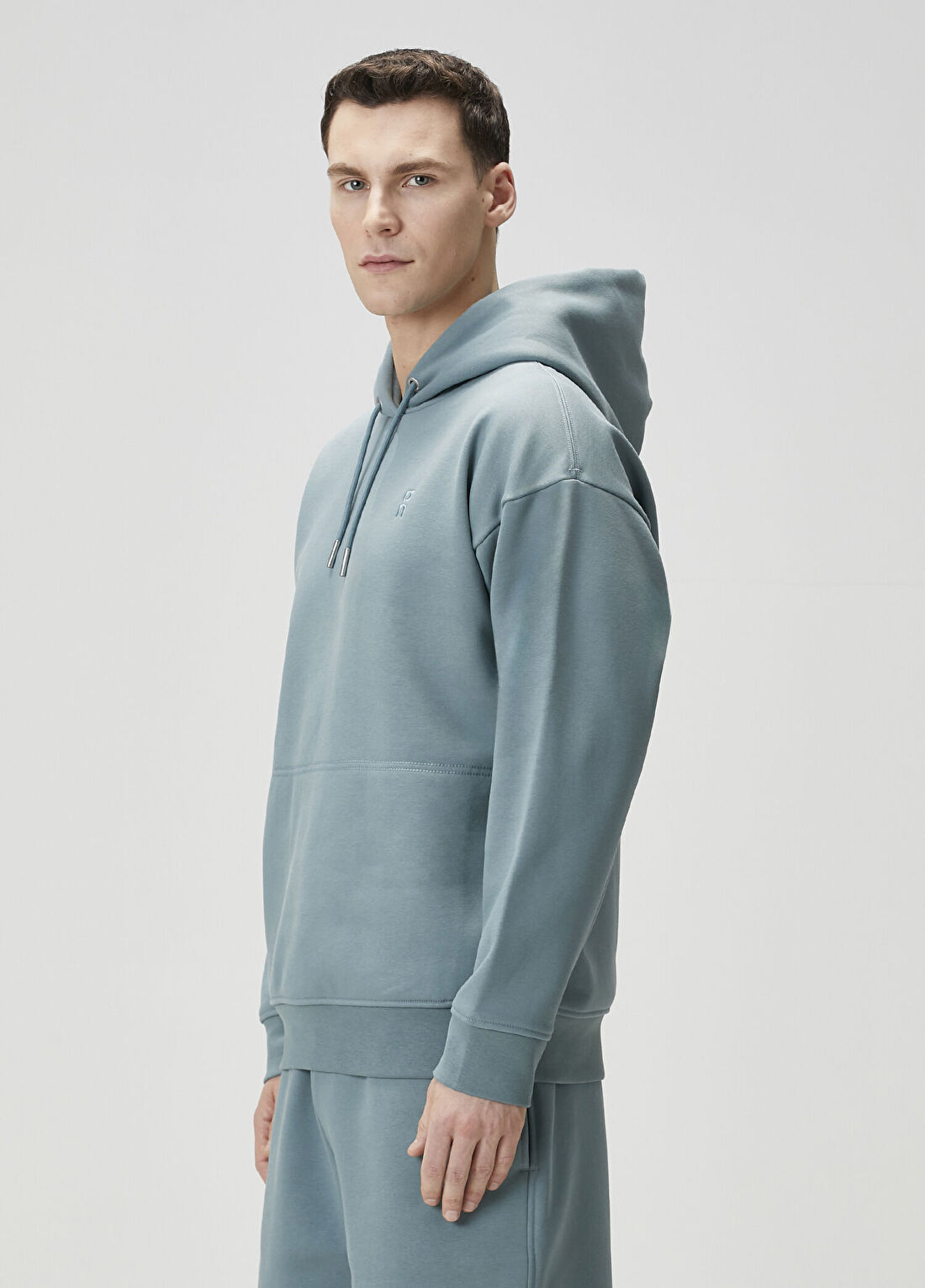 On Club Collective Yeşil Kapüşonlu Sweatshirt görsel 3