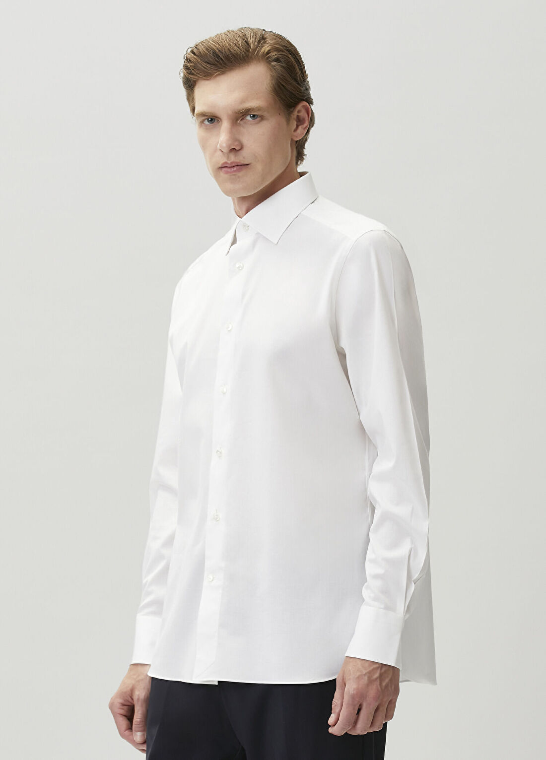 Zegna Beyaz Gömlek görsel 3