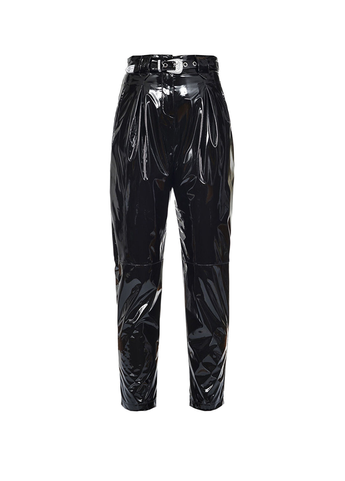 Pinko Mandorlato Trousers Siyah Kadın Pantolon