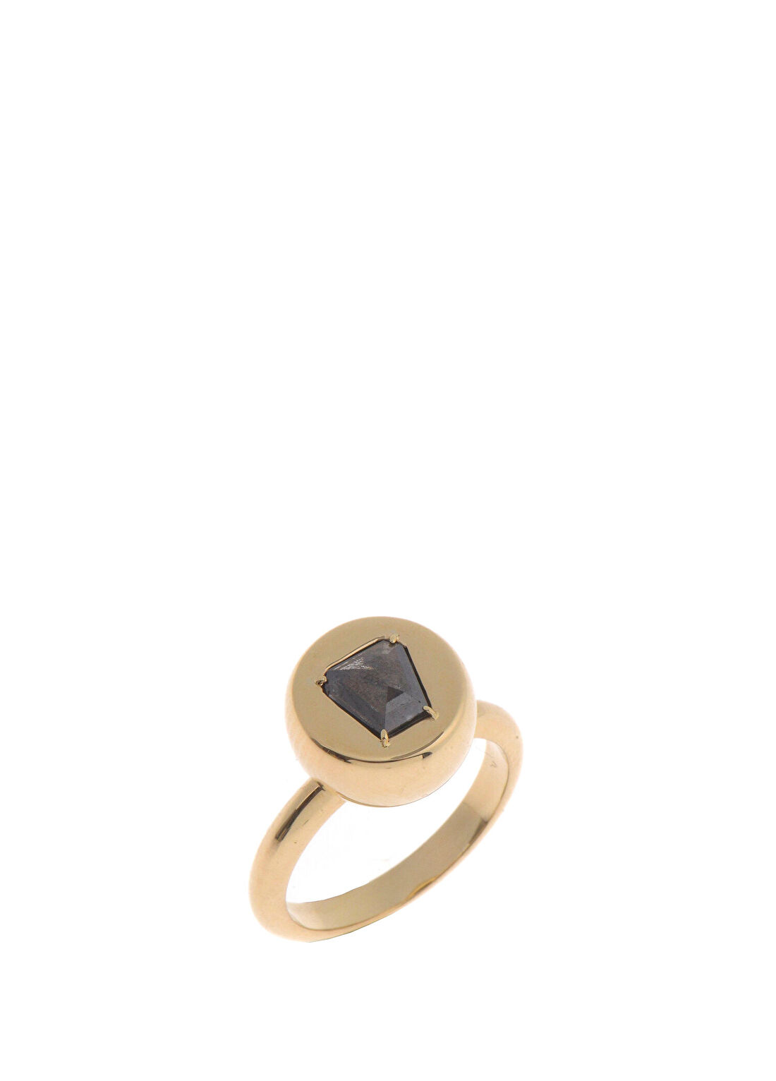 Nilgün Ata Raw Stone Pırlantalı Kadın Altın Yüzük