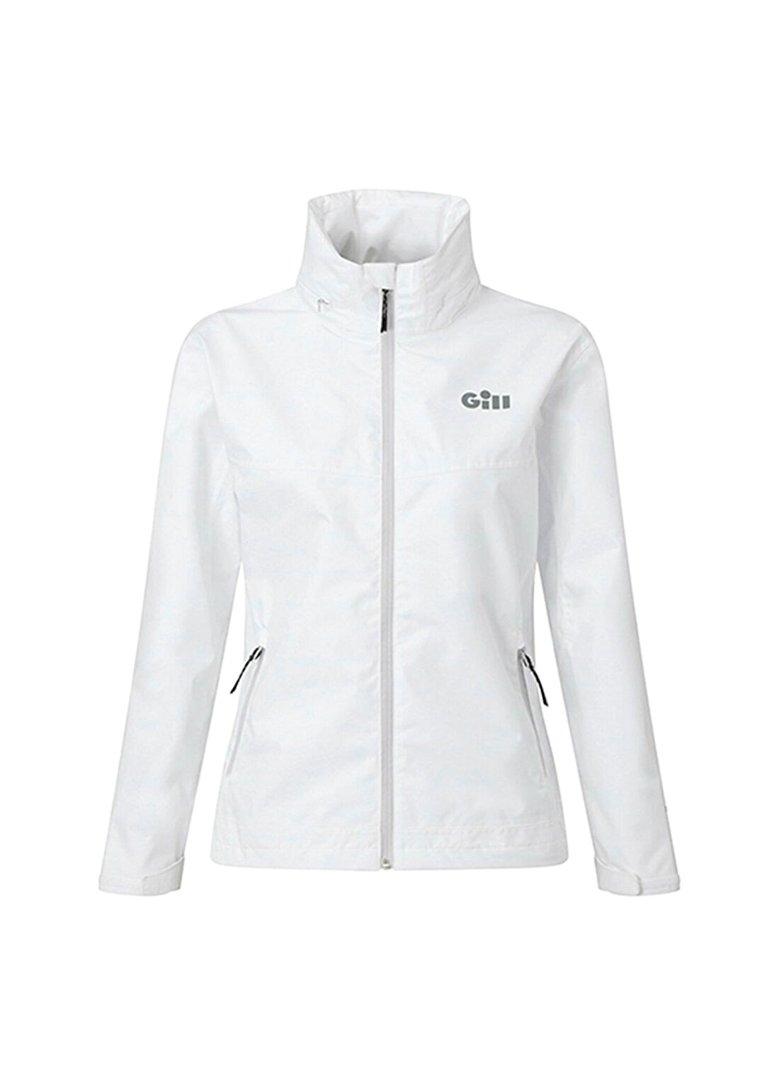 Gill Pilot White Dik Yaka Kadın Spor Ceket
