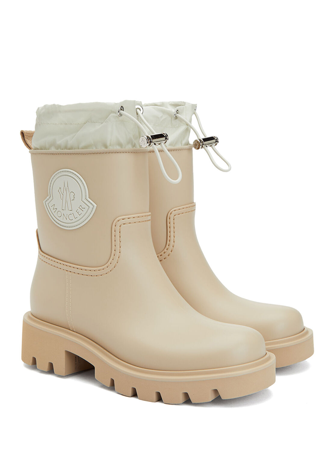 Moncler Bej Kadın Bot görsel 2