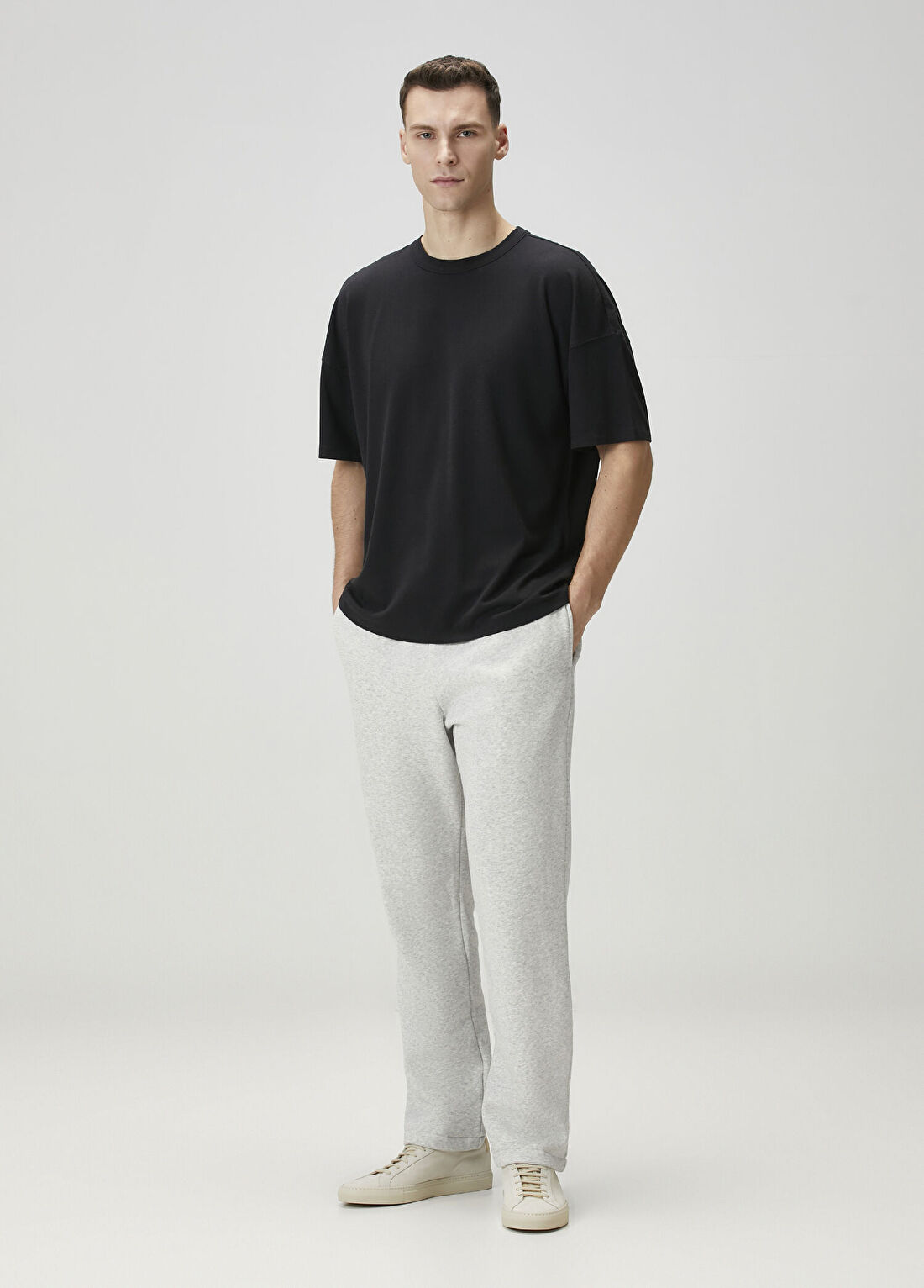 Skims Classic Straight Açık Gri Eşofman Altı