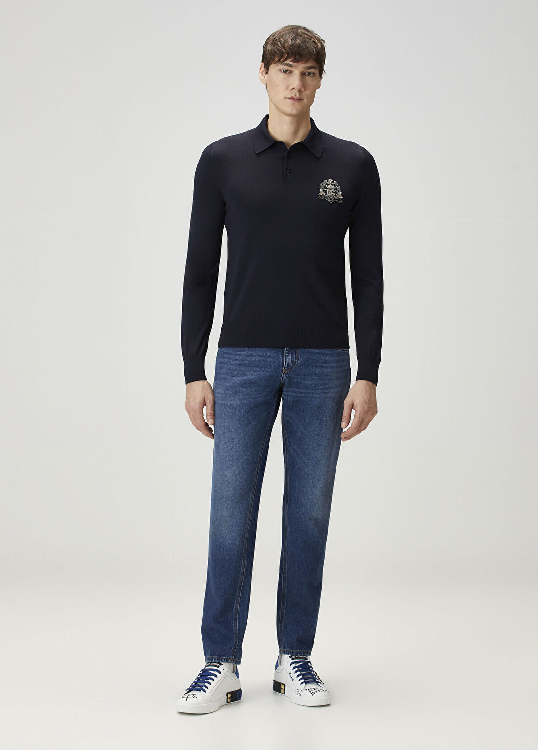 Dolce&Gabbana Slim Fit Mavi Jean Pantolon