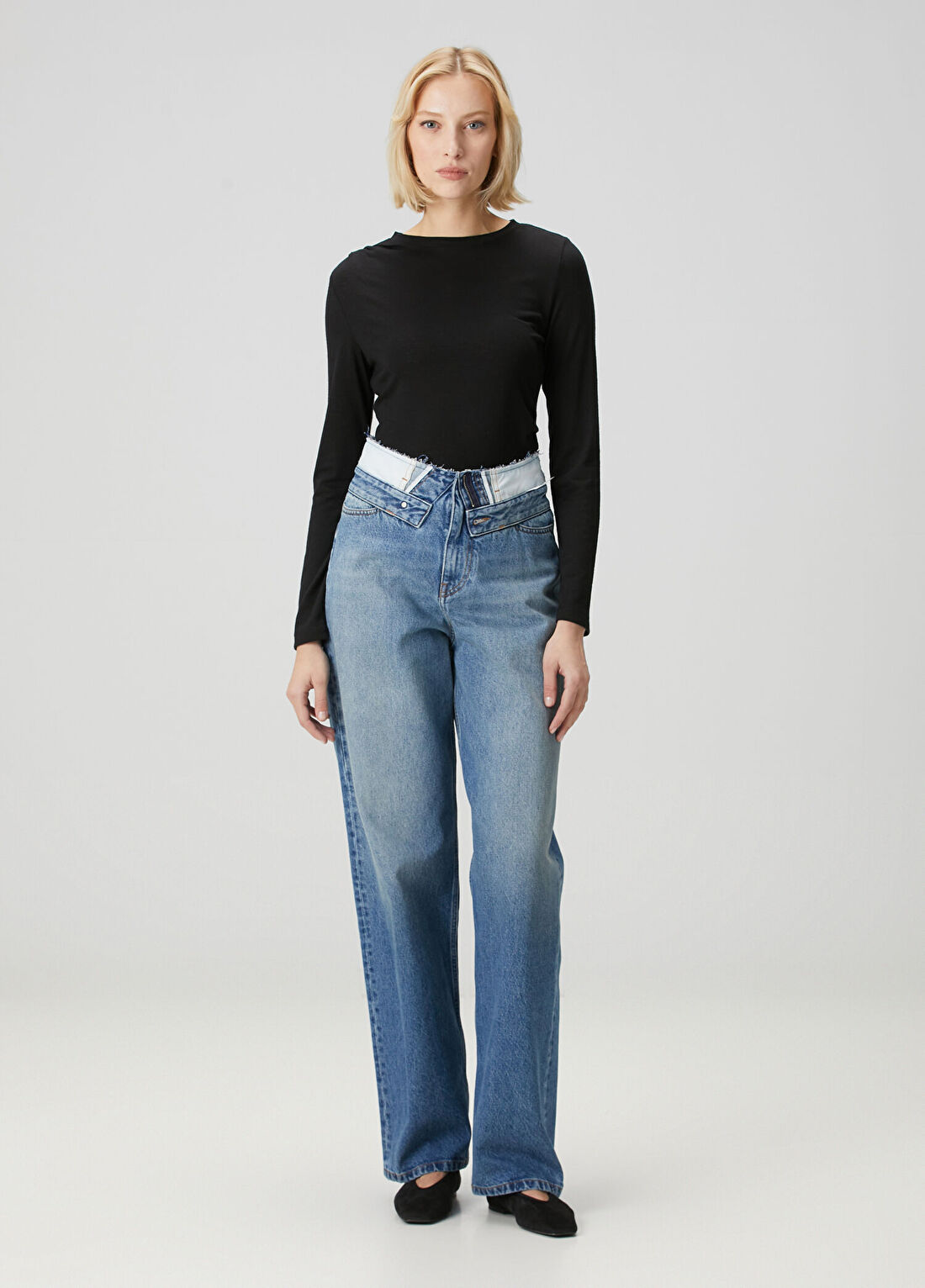 MM6 Maison Margiela Açık Mavi Jean Pantolon