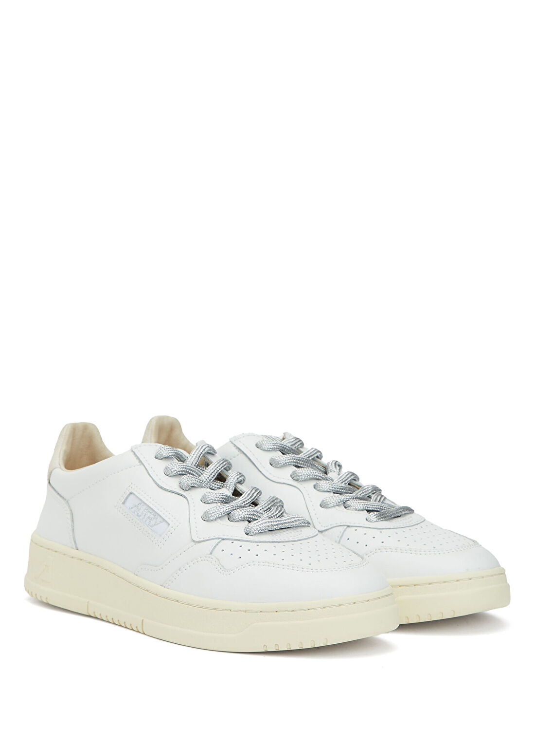 Autry Beyaz Silver Kadın Deri Sneaker görsel 2