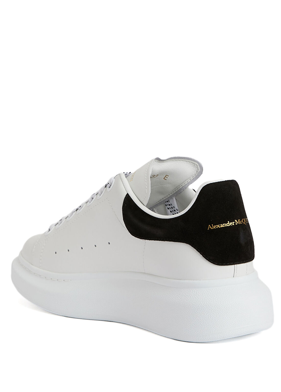 McQueen Oversized Beyaz Kadın Deri Sneaker görsel 3