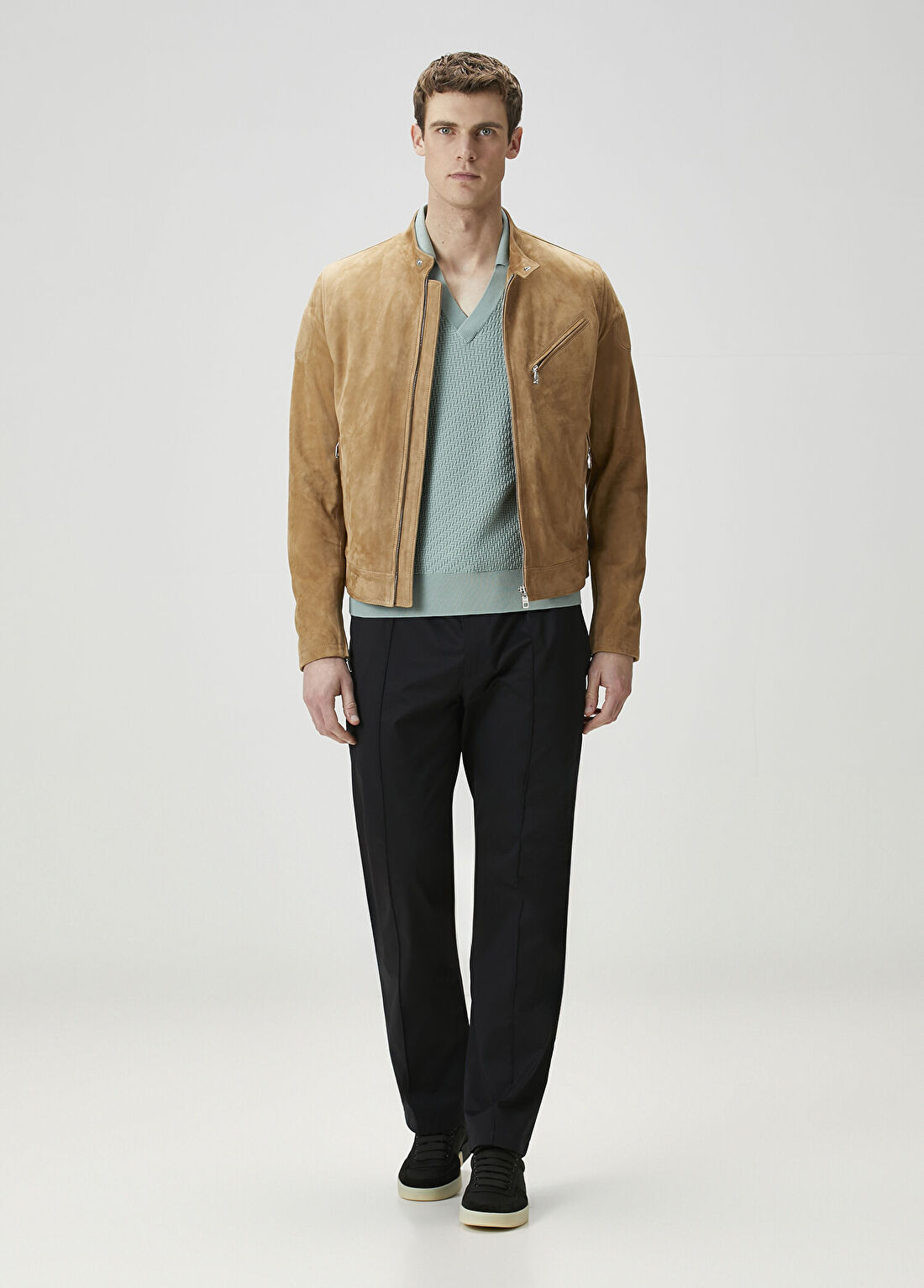 Dolce&Gabbana Taba Süet Mont görsel 2