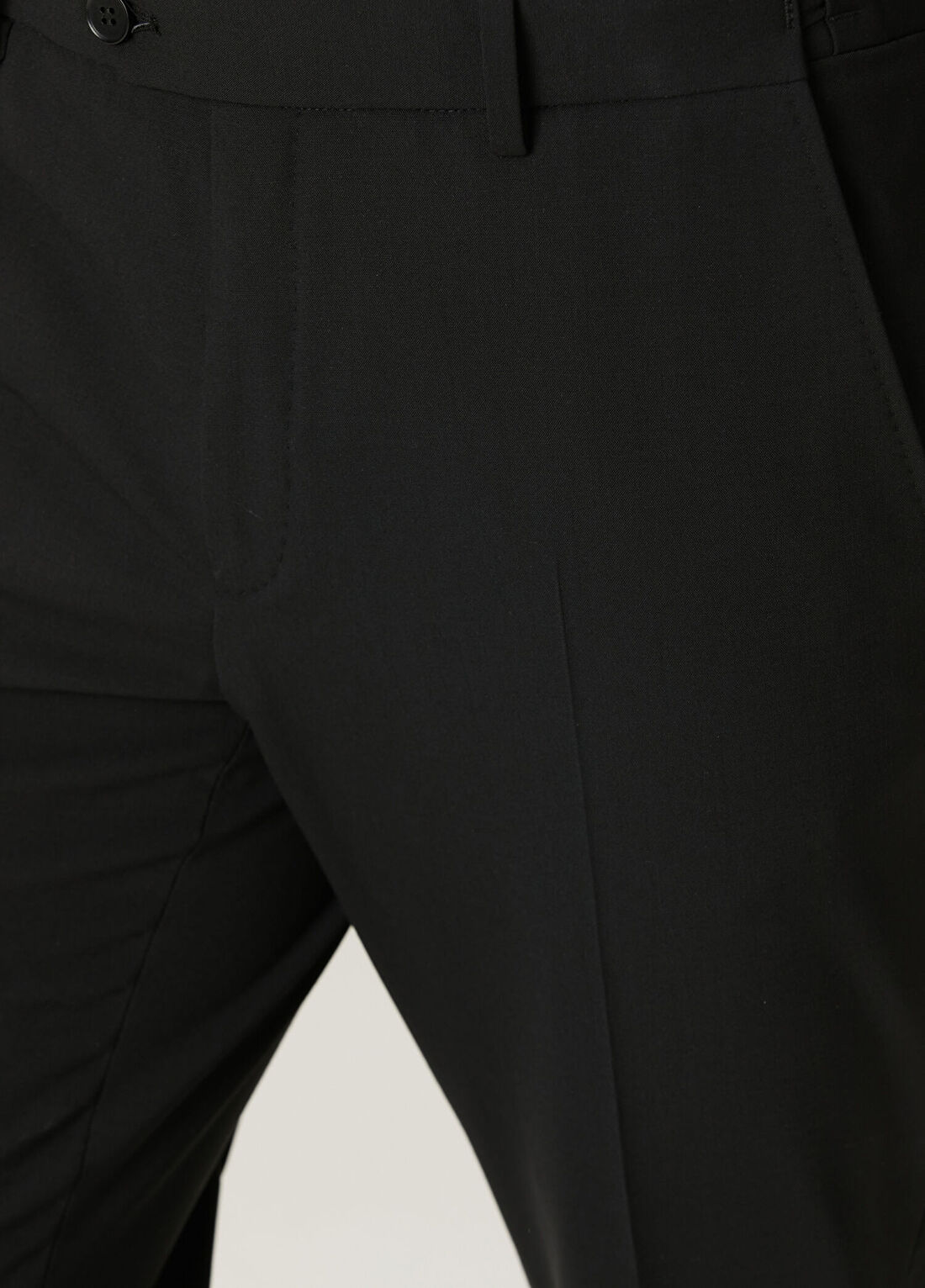 Beymen Collection Siyah Yün Pantolon görsel 4