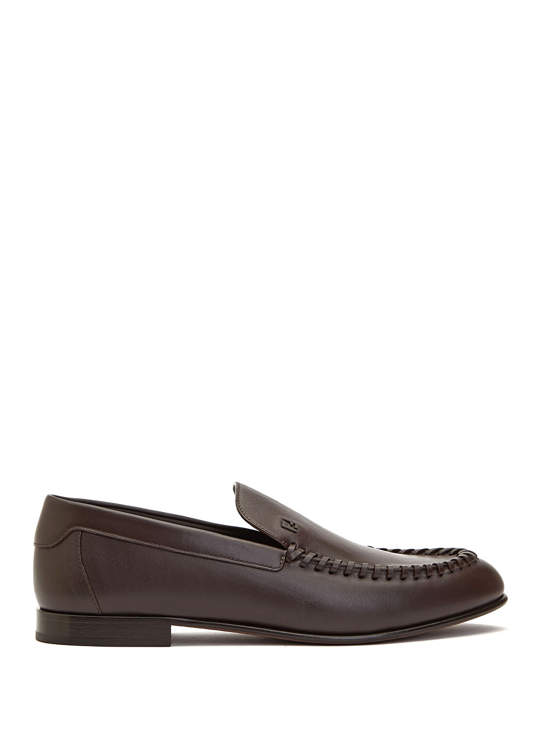 Fendi Kahverengi Erkek Deri Loafer