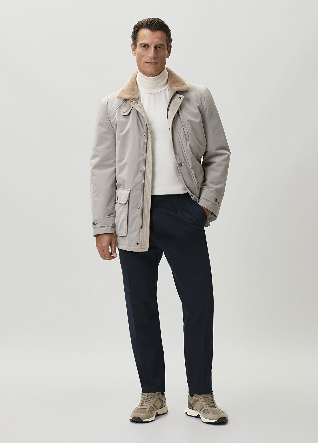 Brunello Cucinelli Bej Pantolon