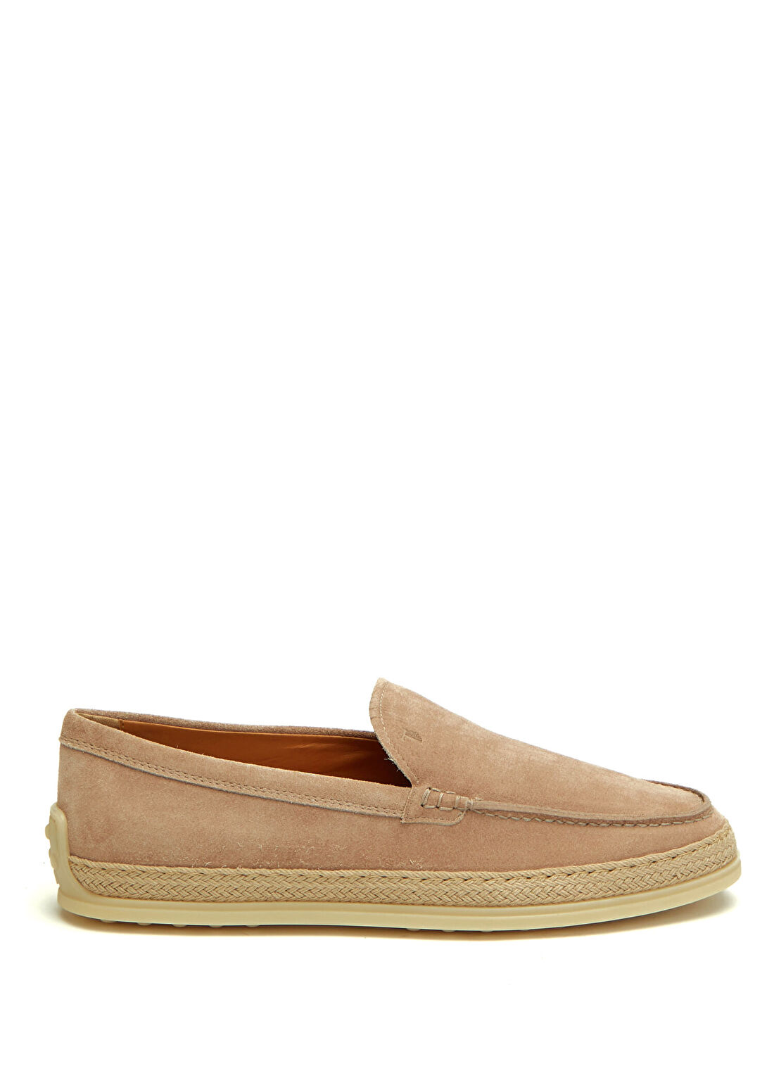 Tod's Pudra Kadın Süet Loafer