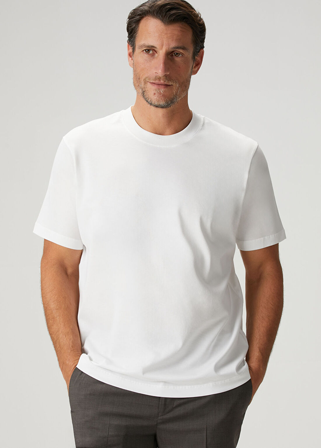 Beymen Collection Beyaz Supima Basic T-shirt