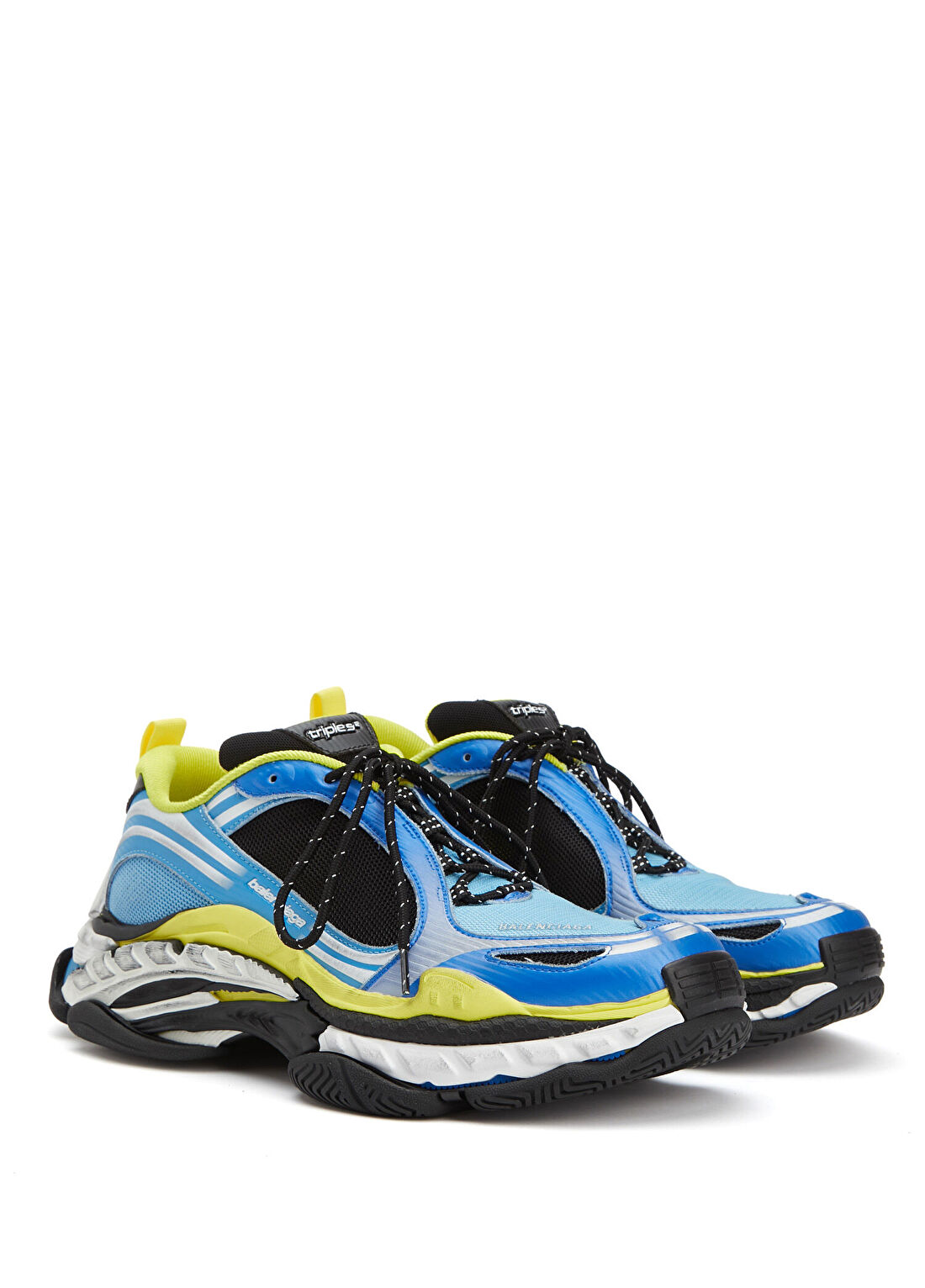 Balenciaga Triple S.2 Mavi Erkek Sneaker görsel 2
