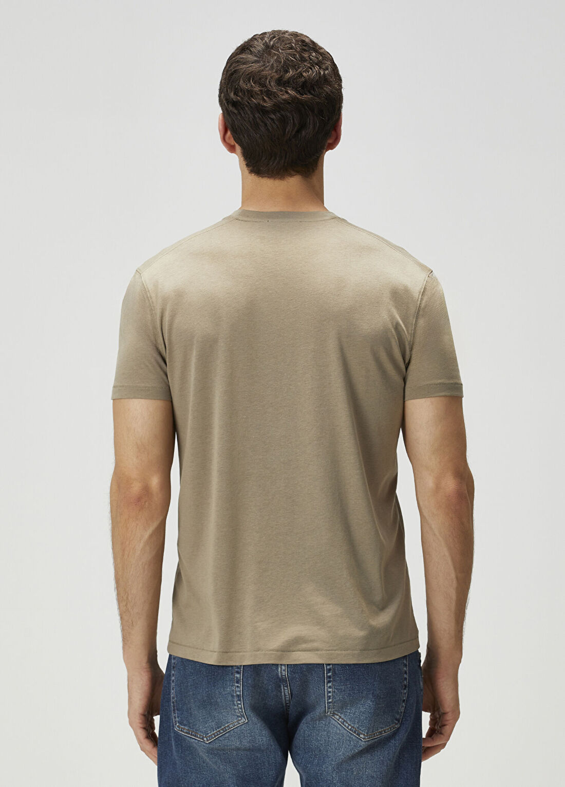 Tom Ford Yeşil Basic T-shirt görsel 4
