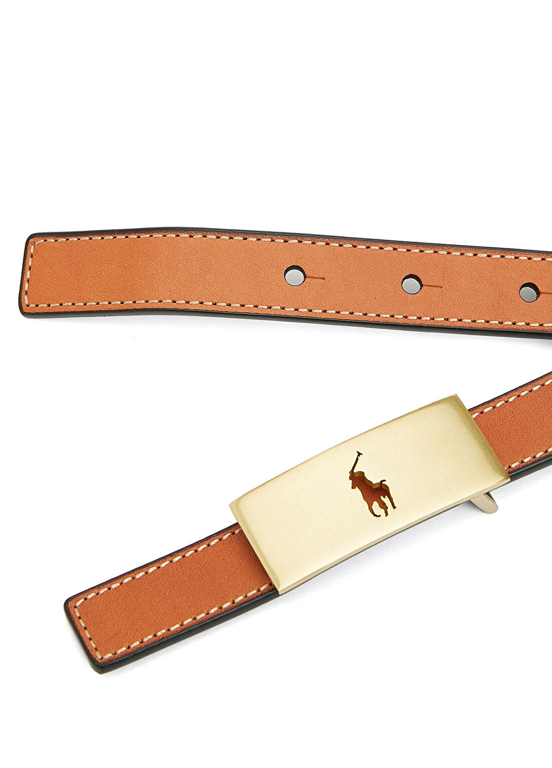 Polo Ralph Lauren Çok Renkli Kadın Deri Kemer görsel 2