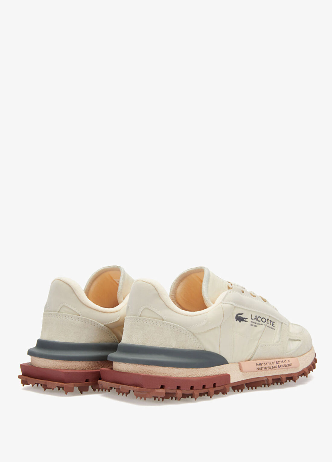 Lacoste Elite Active Krem Kadın Sneaker görsel 3