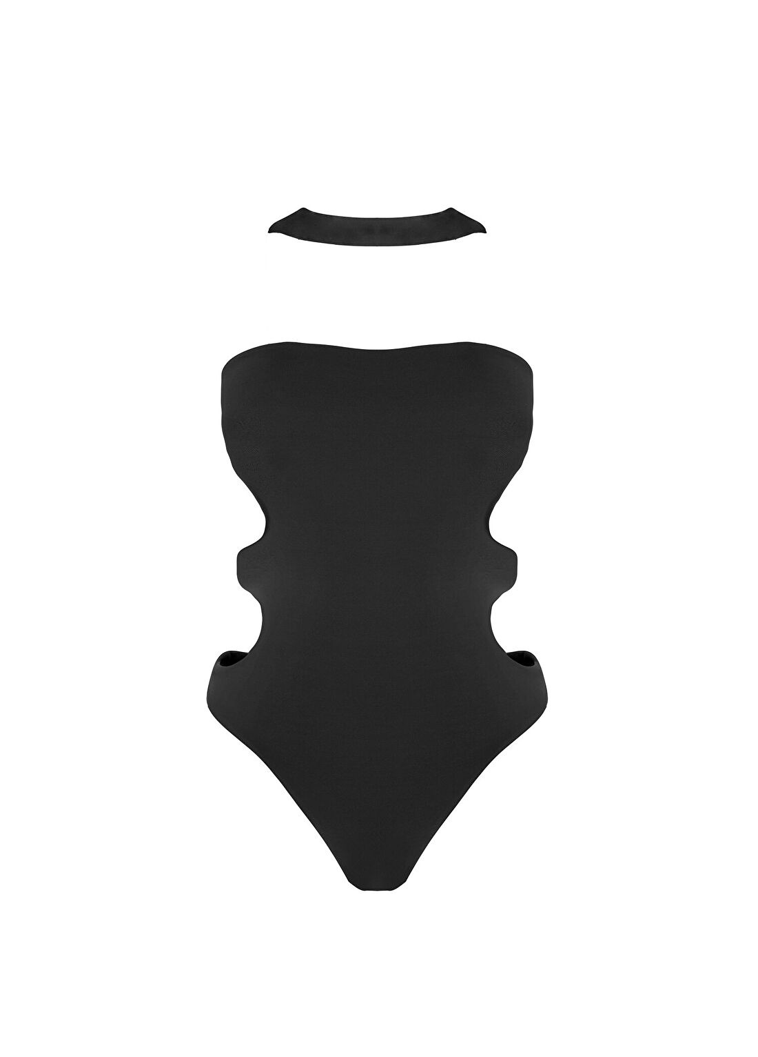 Sellie Vesper Siyah Cut-Out Kadın Mayo