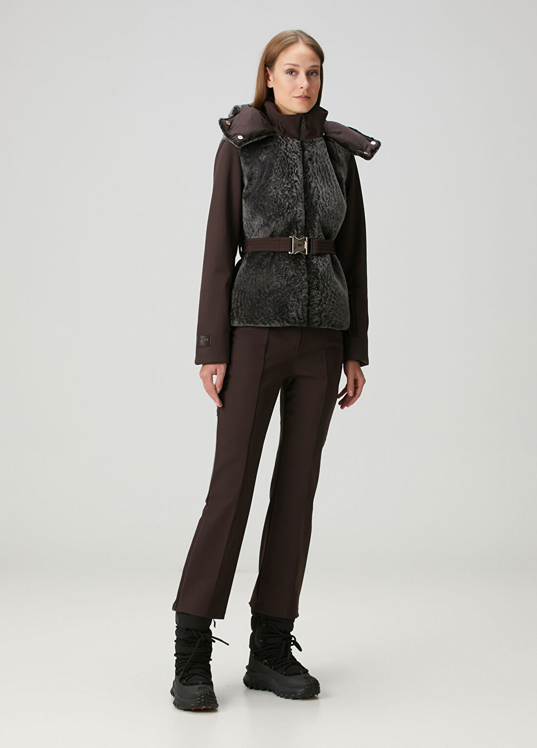 Fendi Kahverengi Kayak Pantolonu