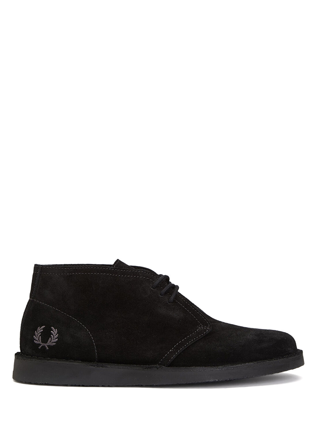 Fred Perry Hawley Siyah Erkek Süet Ayakkabı
