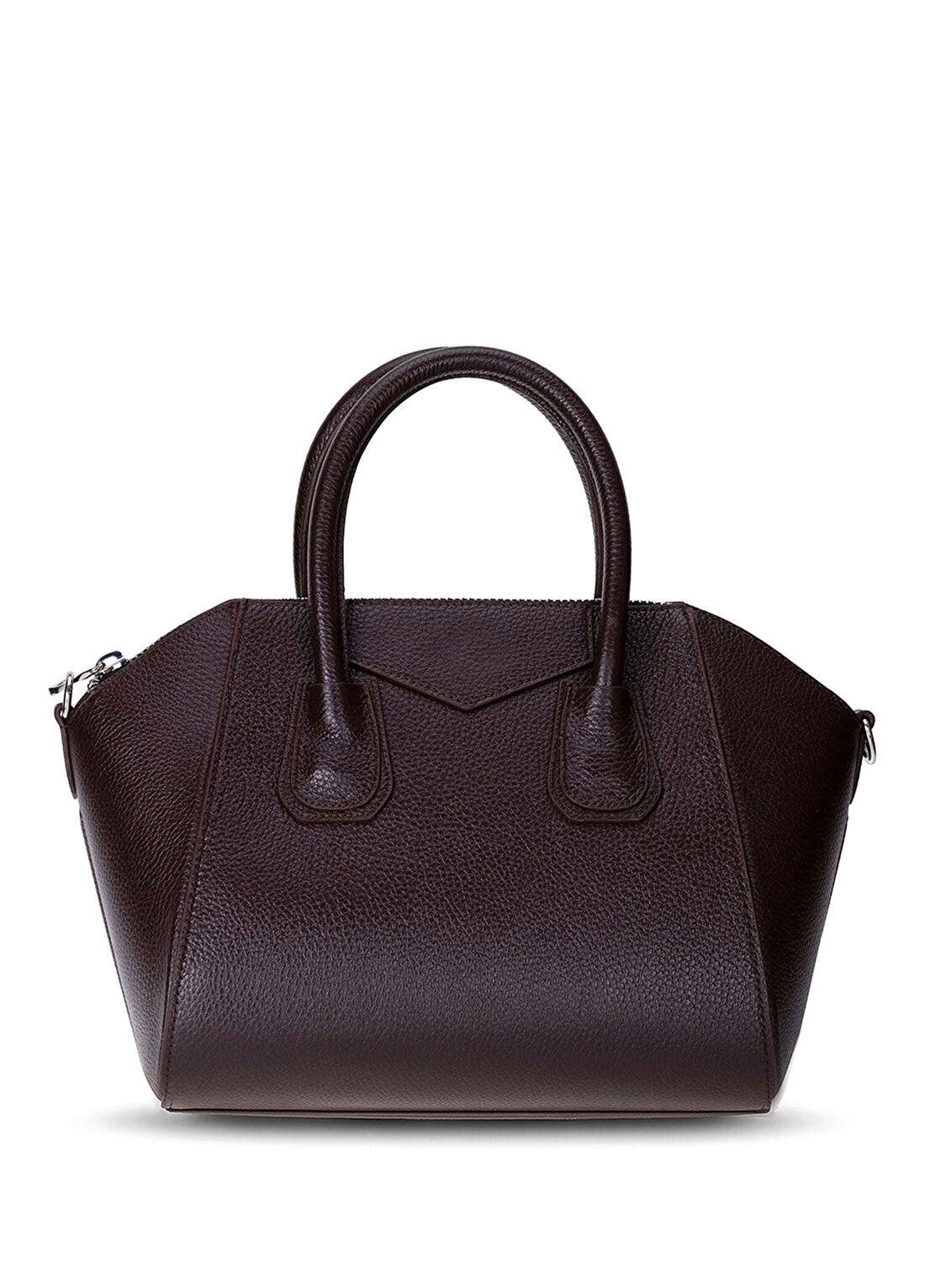 Bloominbag Aria Walnut Kahverengi Orta Boy Deri Kadın El ve Omuz Çantası