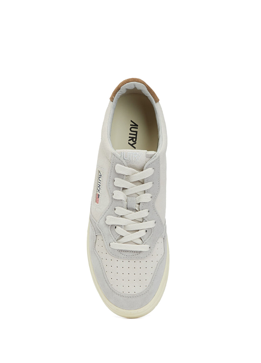 Autry Medalist Açık Gri Erkek Süet Sneaker görsel 4
