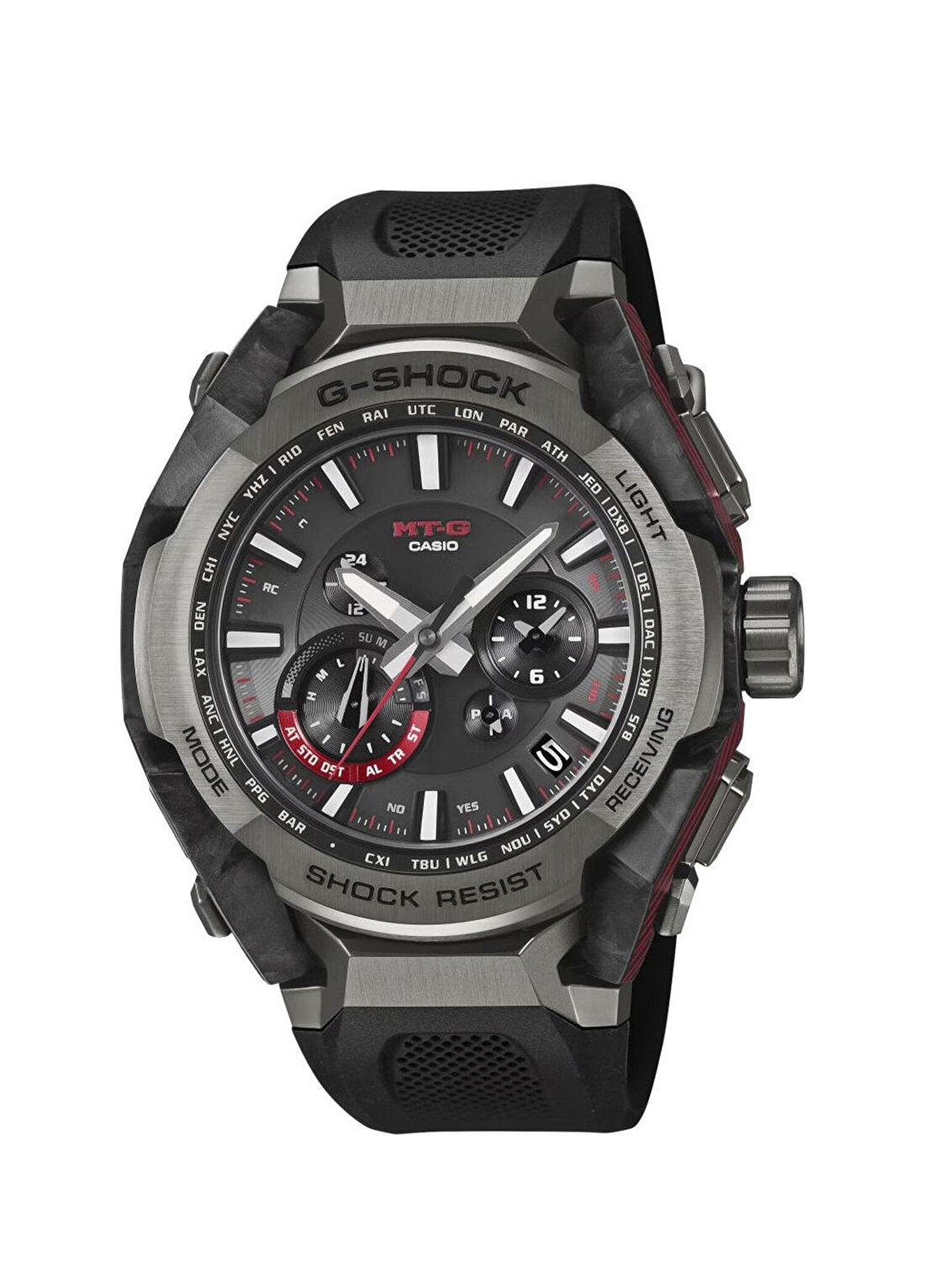 Casio MTG-B4000B-1ADR Siyah Silikon Erkek Kol Saati