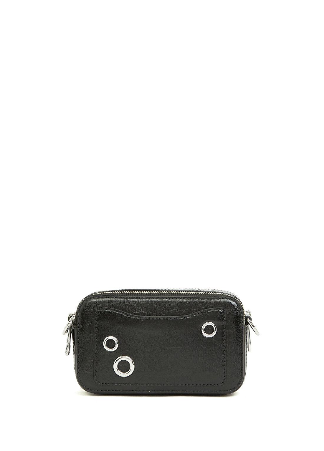 Marc Jacobs The Grommet Charm Snapshot Siyah Kadın Çanta görsel 4